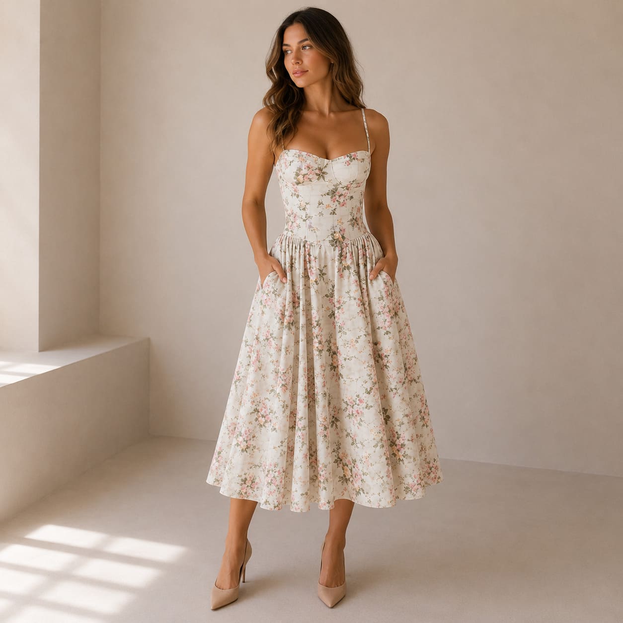 Calla Midi Sundress