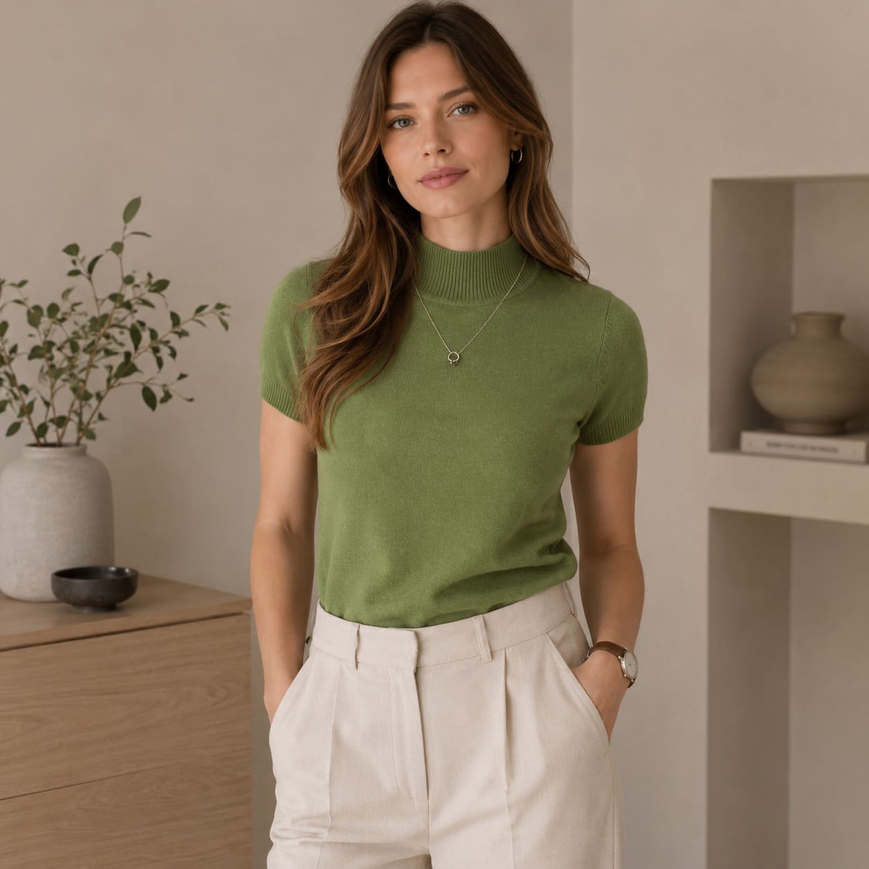 Maelin Half-Neck Top