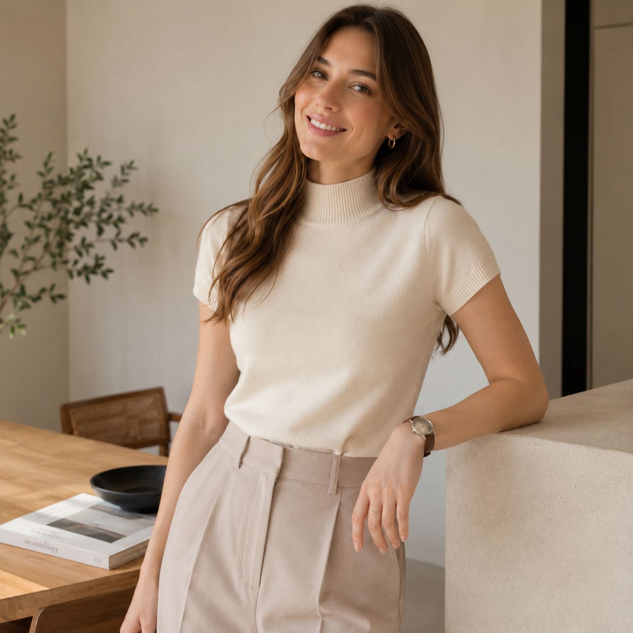 Maelin Half-Neck Top
