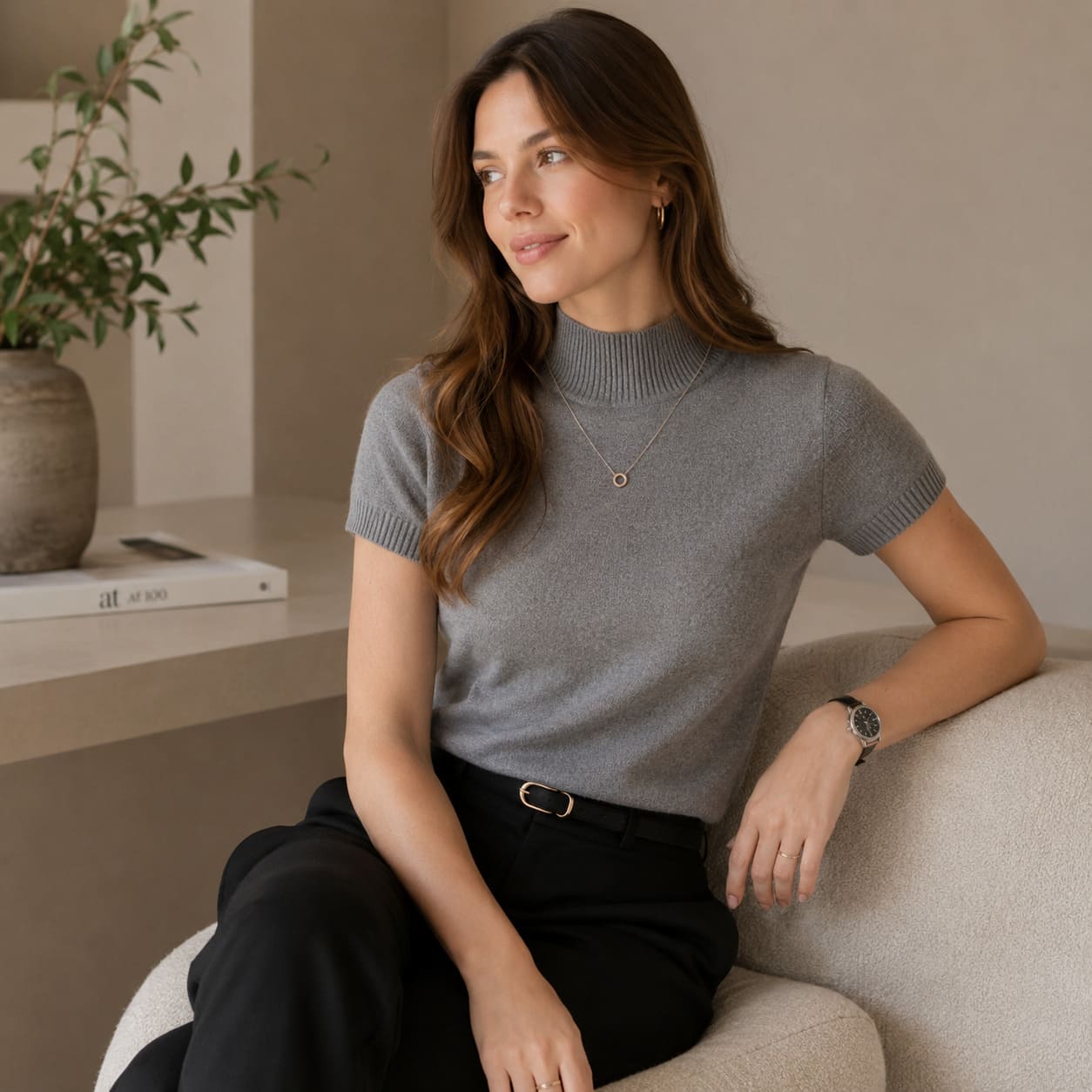 Maelin Half-Neck Top