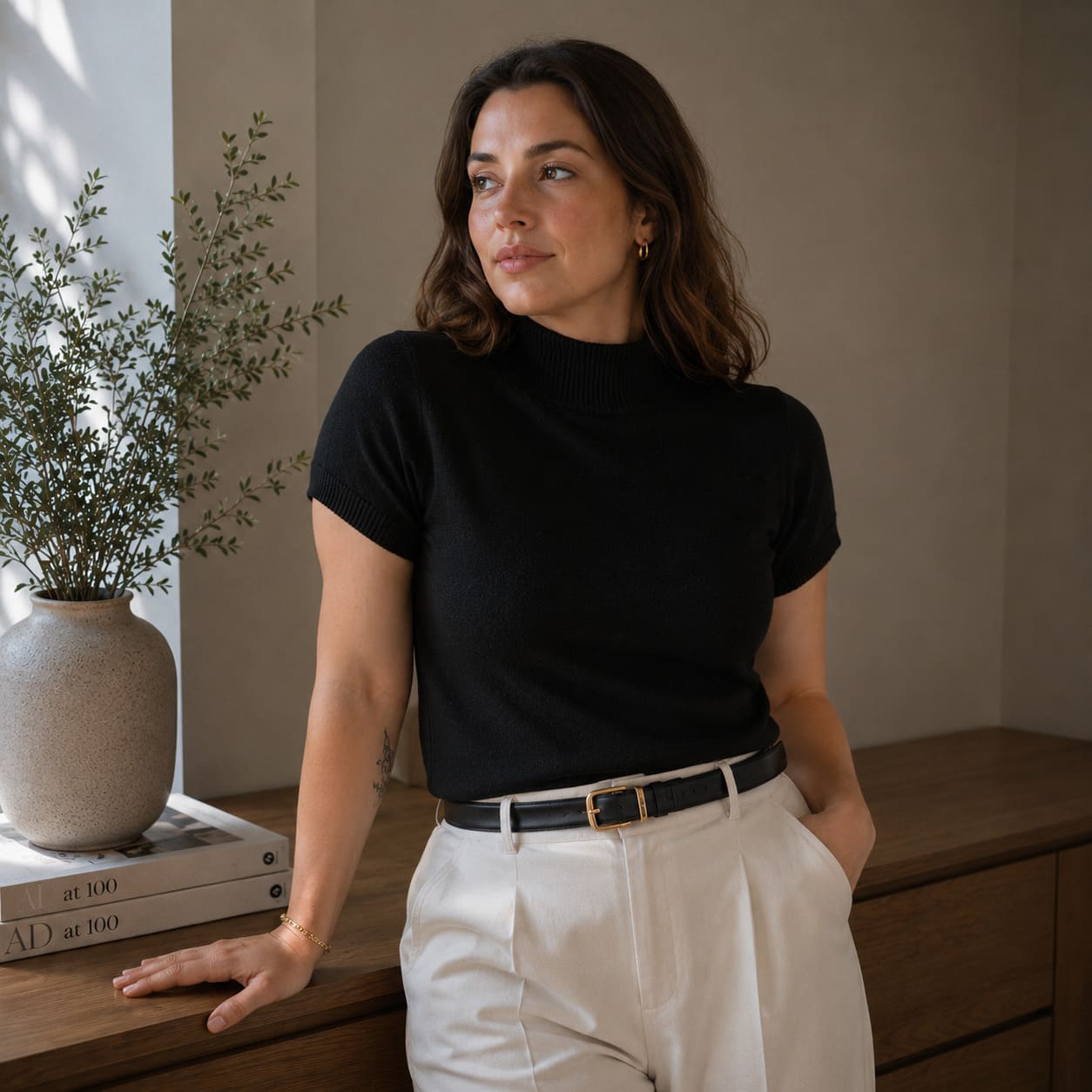 Maelin Half-Neck Top