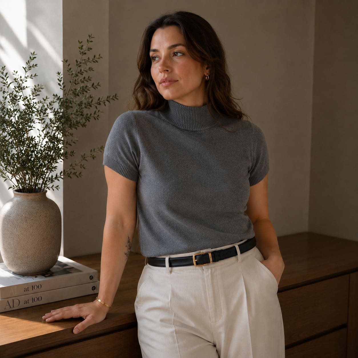 Maelin Half-Neck Top